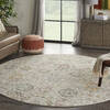 Nourison Twilight Beige Round 80 X 80 Area Rug  805-142912 Thumb 3