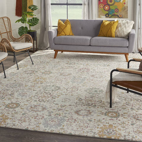 Nourison Twilight Beige 99 X 139 Area Rug 805-142914 Image 3