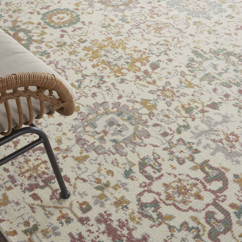 Nourison Twilight Beige 99 X 139 Area Rug 805-142914 Image 4