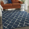 Nourison Twilight Blue 56 X 80 Area Rug  805-142920 Thumb 3