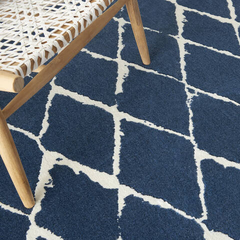 Nourison Twilight Blue 86 X 116 Area Rug 805-142923 Image 4