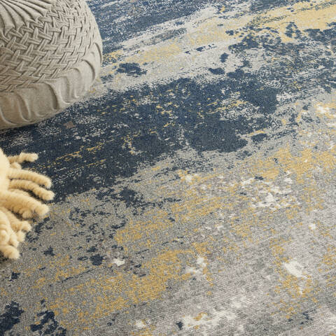 Nourison Twilight Blue 120 X 150 Area Rug 805-142925 Image 4