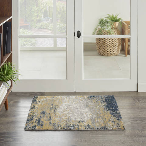 Nourison Twilight Blue 20 X 30 Area Rug 805-142926 Image 3