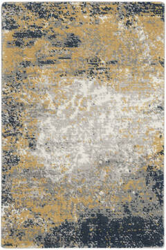 Nourison Twilight Blue Rectangle 2x3 ft Lucxelle Carpet 142926