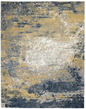 Nourison Twilight Blue Rectangle 8x10 ft Lucxelle Carpet 142928