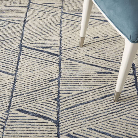 Nourison Vail White 53 X 73 Area Rug 805-142936 Image 4