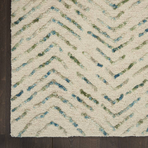 Nourison Vail Beige 53 X 73 Area Rug 805-142940 Image 1