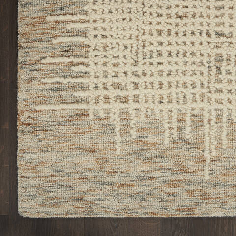 Nourison Vail Beige 53 X 73 Area Rug 805-142942 Image 1