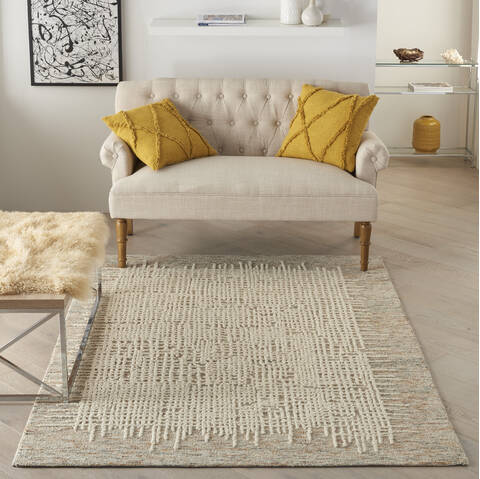 Nourison Vail Beige 53 X 73 Area Rug 805-142942 Image 3