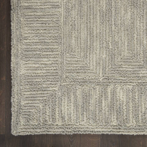 Nourison Vail Grey 53 X 73 Area Rug 805-142946 Image 1