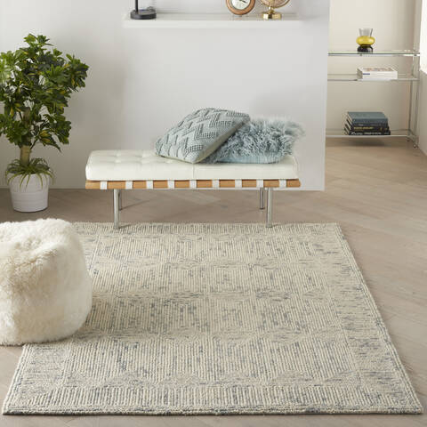 Nourison Vail Beige 39 X 59 Area Rug 805-142947 Image 3
