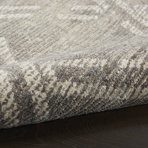 Nourison Venosa Grey 39 X 59 Area Rug 805-142957 Image 2