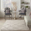 Nourison Venosa White 39 X 59 Area Rug  805-142959 Thumb 3