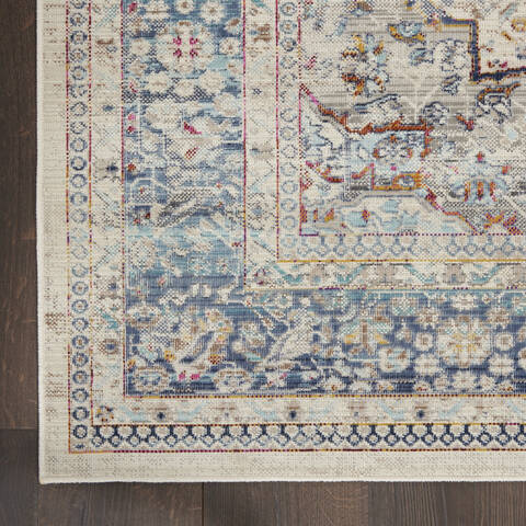 Nourison Vintage Kashan Beige 40 X 60 Area Rug 805-142973 Image 1