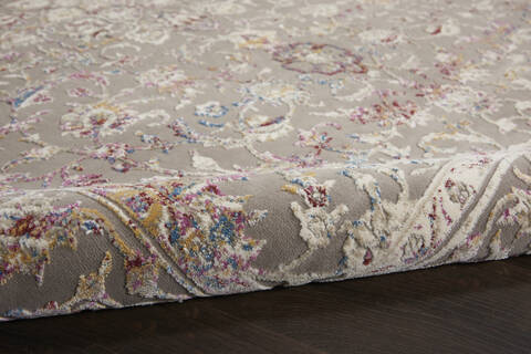 Nourison Vintage Vita Grey 53 X 73 Area Rug 805-142977 Image 2