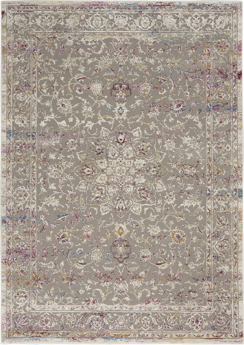 Nourison Vintage Vita Grey 53 X 73 Area Rug 805-142977 Image 0
