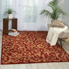 Nourison Ashton House Red 56 X 75 Area Rug 805-142986 Thumb 3
