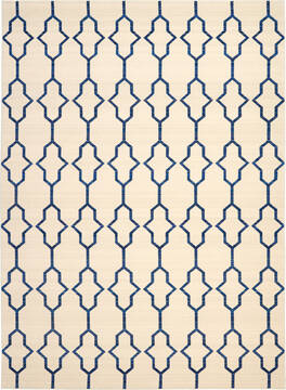 Nourison Butera Collection Beige Rectangle 8x10 ft Wool Carpet 143016