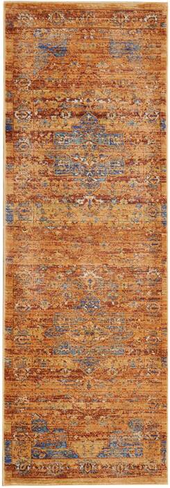Nourison Cambria Blue Runner 20 X 511 Area Rug 805-143038 Image 0