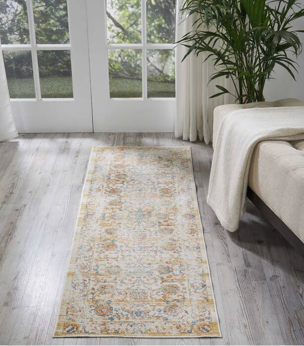 Nourison Cambria Beige Runner 20 X 511 Area Rug 805-143041 Image 3