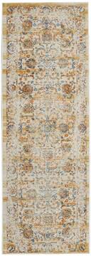 Nourison Cambria Beige Runner 6 ft and Smaller Polyester Carpet 143041