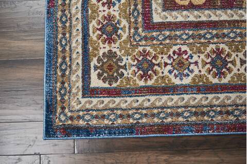 Nourison Covina Blue 93 X 129 Area Rug 805-143046 Image 1