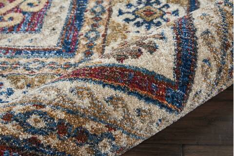 Nourison Covina Blue 93 X 129 Area Rug 805-143046 Image 2