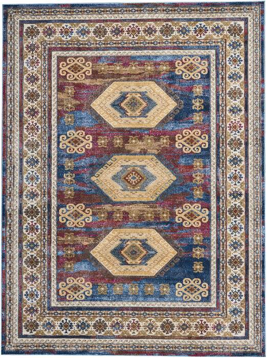Nourison Covina Blue 93 X 129 Area Rug 805-143046 Image 0