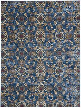 Nourison Covina Blue 7'10" X 10'6" Area Rug  805-143047