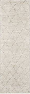 Nourison Heath White Runner 6 to 9 ft Rayon Carpet 143086