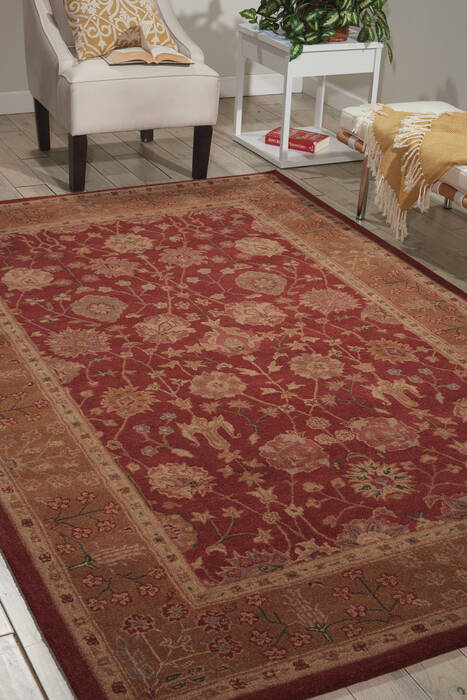 Nourison Heritage Hall Red 56 X 86 Area Rug 805-143088 Image 3