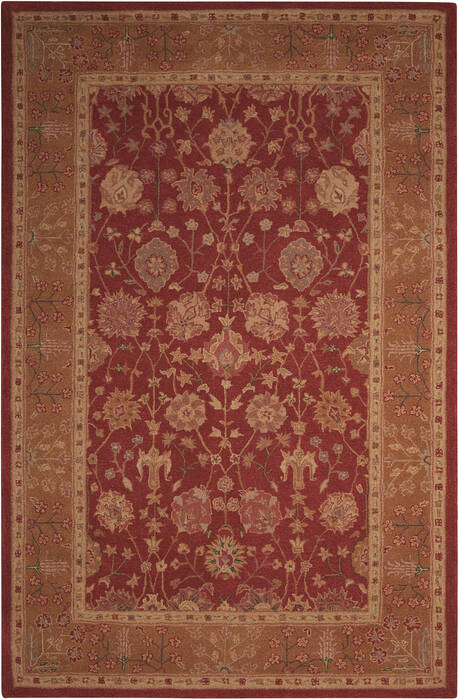 Nourison Heritage Hall Red 56 X 86 Area Rug 805-143088 Image 0