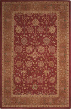 Nourison Heritage Hall Red 5'6" X 8'6" Area Rug  805-143088