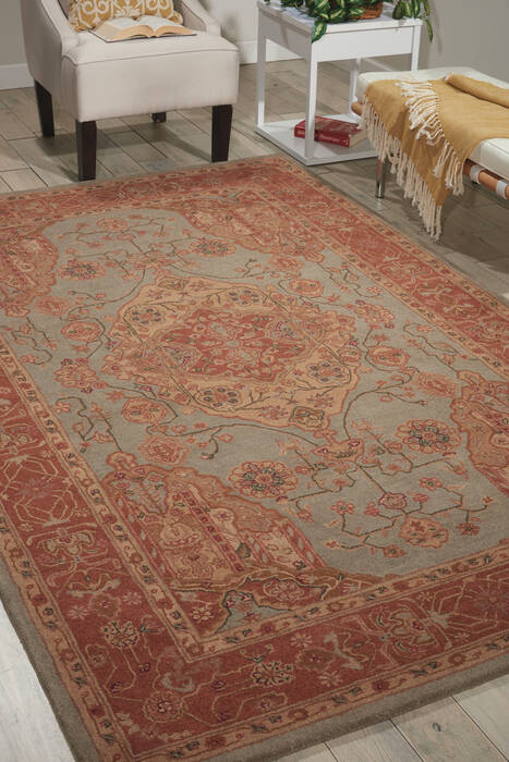 Nourison Heritage Hall Blue 56 X 86 Area Rug 805-143089 Image 3