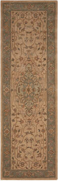 Nourison Heritage Hall Beige Runner 2'6" X 8'0" Area Rug  805-143090