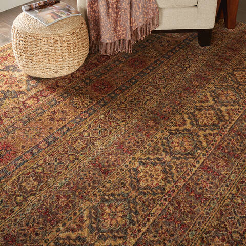 Nourison Jewel Blue 90 X 120 Area Rug 805-143098 Image 4