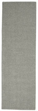 Nourison Las Vegas Grey Runner 6 to 9 ft Wool Carpet 143114