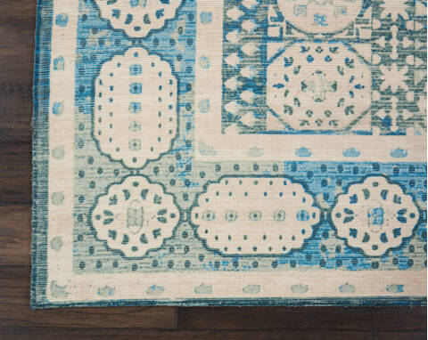 Nourison Madera Blue 710 X 100 Area Rug 805-143154 Image 1