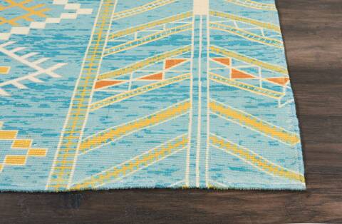 Nourison Madera Blue 710 X 100 Area Rug 805-143167 Image 4