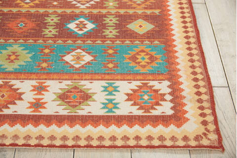 Nourison Madera Orange 50 X 70 Area Rug 805-143172 Image 5