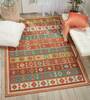 Nourison Madera Orange 66 X 96 Area Rug  805-143173 Thumb 1