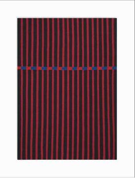 Nourison Nashville Purple Rectangle 4x6 ft Wool Carpet 143183