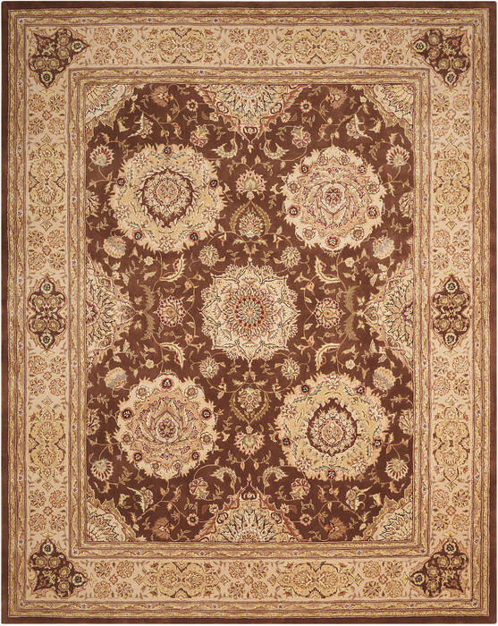 Nourison Nourison 2000 Brown 79 X 99 Area Rug 805-143215 Image 0