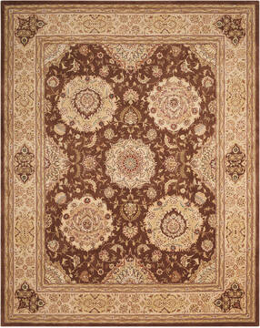 Nourison Nourison 2000 Brown 7'9" X 9'9" Area Rug  805-143215