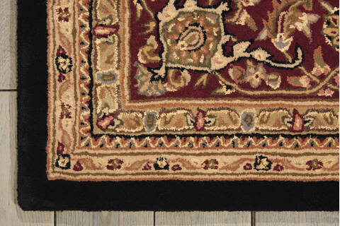 Nourison Nourison 2000 Black 79 X 99 Area Rug 805-143216 Image 1