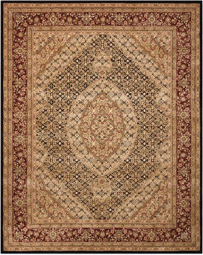 Nourison Nourison 2000 Black 7'9" X 9'9" Area Rug  805-143216