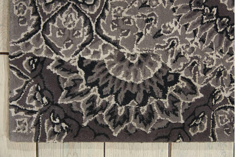 Nourison Nourison 2000 Black 79 X 99 Area Rug 805-143219 Image 1