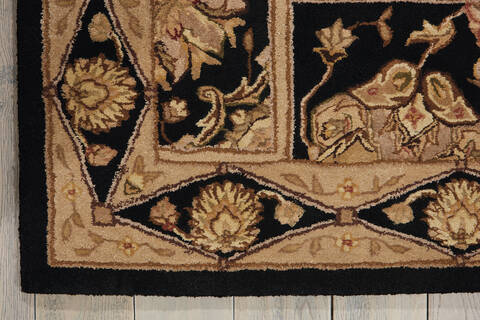 Nourison Nourison 3000 Black Runner 26 X 120 Area Rug 805-143224 Image 1