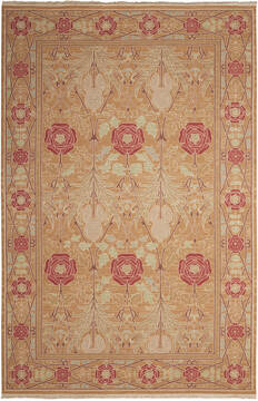 Nourison Nourmak Yellow Rectangle 6x9 ft Wool Carpet 143233