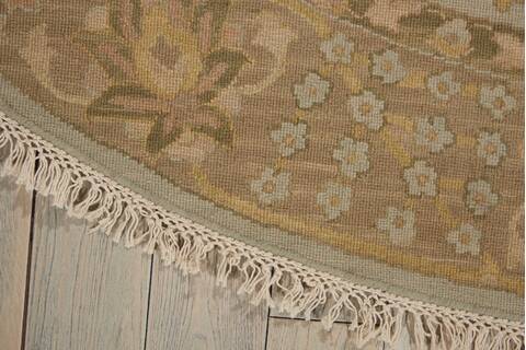 Nourison Nourmak Blue Round 80 X 80 Area Rug 805-143237 Image 1